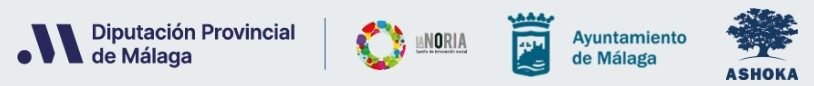 Logos colaboradores proyecto Málaga Impacta Más